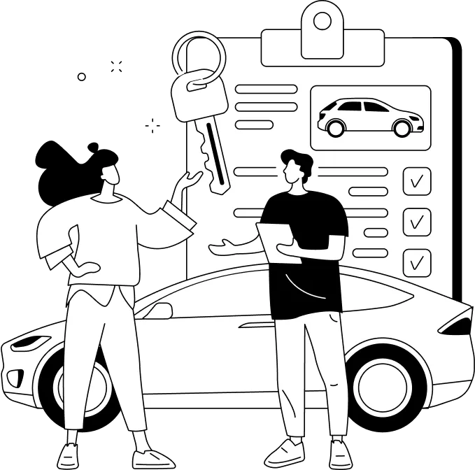 A customer enquiring insurance for his car